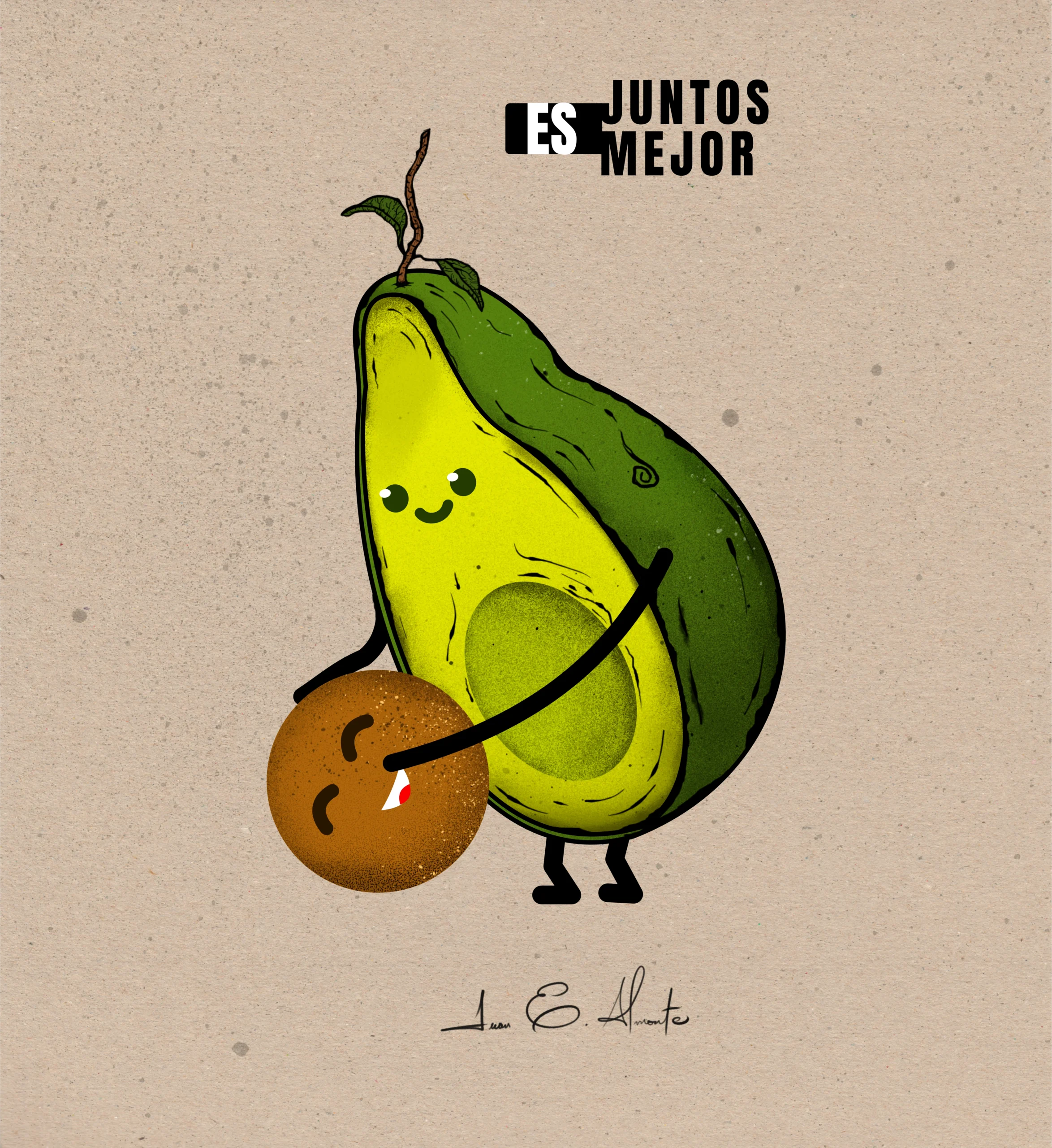 Ilustración para camisetas ilustresa